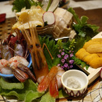 活カニの花咲 - 