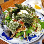 よし半 - 海苔のサラダ（２０１７年２月）