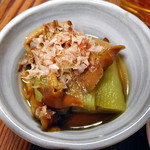 よし半 - お通し（２０１７年２月）