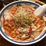 ラーメン･餃子 ハナウタ - 【2017年02月】○特辛薬膳 味噌@800円、提供時。