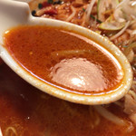 ラーメン･餃子 ハナウタ - 【2017年02月】○特辛薬膳 味噌のスープアップ、マジで旨いけど辛いんだわ(^_^)