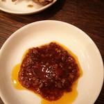 麺線屋formosa - とうがらしの入ったつけタレ