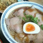 豚珍館 - チャーシュー麺セット1050円