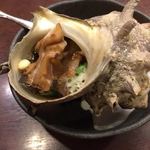 手打蕎麦 いしおか - さざえ