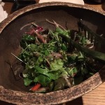 TAMURO 酔家 - 三つ葉と茗荷のサラダ