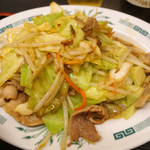 日高屋 - 肉野菜炒め