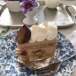 栗のババロア？