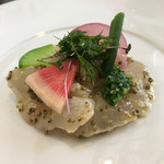 ラ・サンテ - ヒラメのカルパッチョ