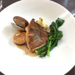 ラ・サンテ - 真ソイと帆立貝のムニエル