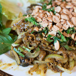 フォンホン - 2017.2 ウナギカレー味炒め（1,200円）Luon xao lan