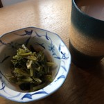 遊登里庵 - 葉わさび醤油漬け