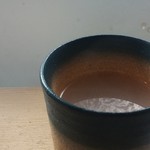 遊登里庵 - 吉兆雲海そば湯割り