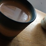 遊登里庵 - 吉兆雲海そば湯割り