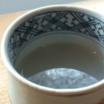 遊登里庵 - 食前の蕎麦湯