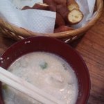 Umemoto Toufuten - 豆乳鍋の試食