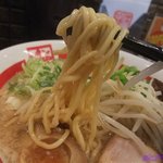 店長ラーメン　麺