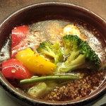 バルマル・エスパーニャ - タコと野菜のガーリックオイル煮