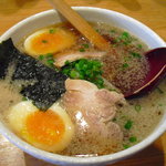 らーめん 大野 - 【2010.12.　再訪】　元祖醤油ラーメン５５０円