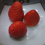 かね久 - 夕食（いちご）