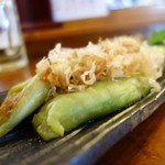 鳥益 - ビックな焼き茄子もイケマス