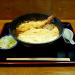 そば処 大和 - 海老天とじそば