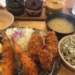 Tonkatsu TAMAFUJI - ご飯うまーーー