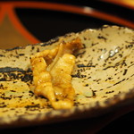 鞍馬口 寿星 - 身皮の炙り