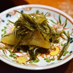 富小路 やま岸 - 松前漬け