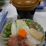 伊豆網代温泉　松風苑 - 鍋物（大晦日夜）