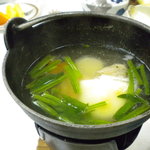 伊豆網代温泉　松風苑 - 雑煮（元日朝）