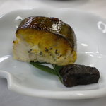 伊豆網代温泉　松風苑 - 焼き物　焼鯖寿司（２日朝）