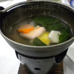 伊豆網代温泉　松風苑 - 雑煮（２日朝）