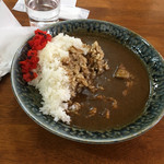 甘党喫茶 きく - 店主おすすめ！自家製カレー(750円)