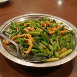 麗郷 - 炒蒜苗　ニンニクに苗炒