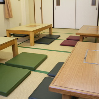 Have a fun party in a spacious tatami room♪