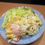 立呑み晩杯屋 - マカロニサラダ￥130