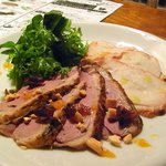 ミニヨン　坂ノ上 - 鴨とスモークチキンわさび菜とクレソン添え