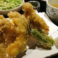 田町 鳥心 - 鶏天（アップ）