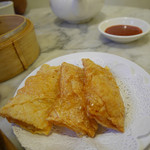 Yum Cha - 湯葉？の春巻き(Deep-fried Shrimp Beancurd Roll)
