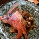 ひで味 - ふくらぎの煮つけ＆金目鯛のかま