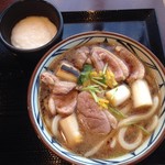 丸亀製麺 - 鴨ねぎうどん&とろろ