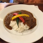 牛すじカレーとスープの店 オリーブ - ご飯普通