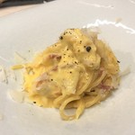 TACUBO - 炭焼きフグのスパゲッティカルボナーラ