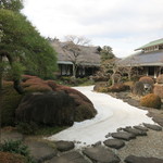 Tsukuba Sansuitei - 中庭　枯山水