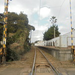 島武水産 - 目の前の線路