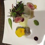 サラマンジェ ド ヨシノ - サヨリとヒラメ