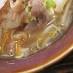 南天 - ラーメンのアップ