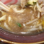 南天 - ラーメンのアップ