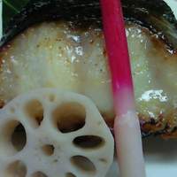 一つ木竹林草 - 銀鱈西京焼 1300円