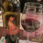ヴィラモウラ - 猫ラベルのポルトガルの代表的なワイン、ガタオ レッド☆彡
料理に合わせてワインが注がれていくのだけど、ピッタリな感じでとても美味＼(*^▽^*)/
ポルトガルワインの話も色々聴けて楽しい時間でした♪